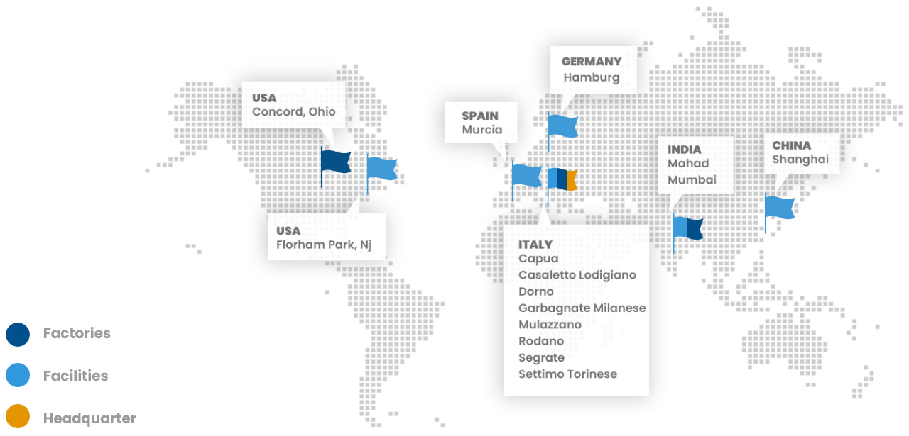 OLON Facilities and Factories - OLON